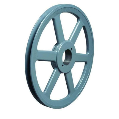 TB Woods AK94 FHP QT Bushed V-Belt Sheave, A Belt Section, 1 Groove, QT Bushing required, Cast Iron, 9.25" OD, 2710 max rpm