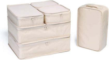 Travel Packing Cubes, Luggage Organizers with Shoe Bag