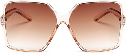 Oversized Square Sunglasses for Women Big Large Wide Trendy Shades | UV400 Protection Extra Huge Black Fashion Sun