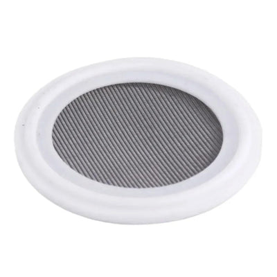 LXYLYX Filter Screen, 1.5" 2" 3" 3.5" 4" Tri Clamp 10 20 30 40 50 60-500 Mesh Filter Screen 304 316 Stainless PTFE Sanitary Gasket Seal Strip Homebrew(119mmOD-4 Inch TC,300 Mesh)