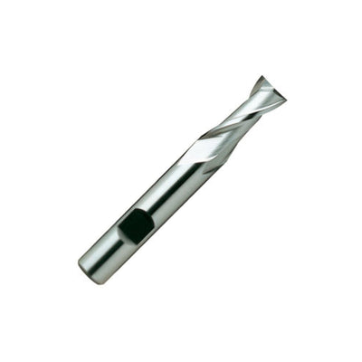 YG-1 01058HC HSS End Mill, 2 Flute, Regular Length, TiCN Finish, 2-1/2" Length, 13/32"