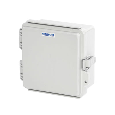 Mollom Grey Cover Outdoor Junction Box (5.3x5.3x3In)
