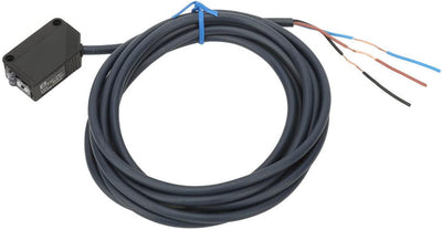 Pilipane 12 24VDC Infrared Photoelectric Senso, E3Z D61 100mm Detection Diffuse Reflection Infrared Sensor NPN Photoelectric Switch