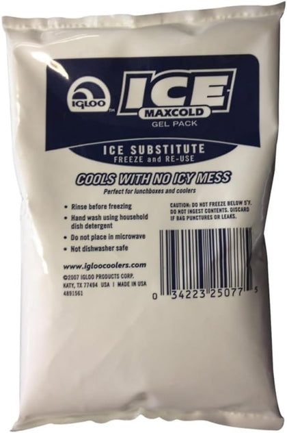 Igloo MaxCold Ice Gel Pack 8 oz. Blue 1 pk
