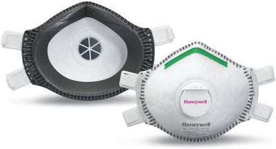 Safety Products SAF-T-Fit Plus Disposable Lead Paint Removal P100 Respirator Mask with Exhalation Valve, 1-Pack
