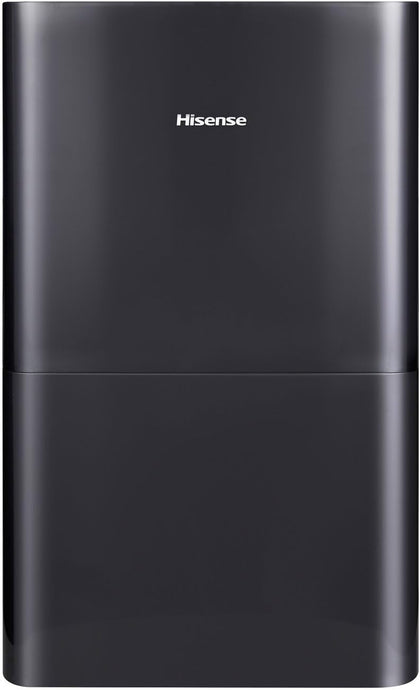 50-Pint Lift-Up Portable Dehumidifier with Built-In Pump, Black | Energy Efficient, Quiet, Humidity Absorber