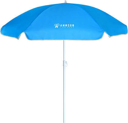5ft Seaside Beach Umbrella for Sand and Water Table - Kids Durable Umbrellas for children Beach Camping Garden