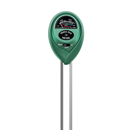 VIVOSUN Plant Soil Moisture Meter, 3-in-1 pH Tester, Indoor & Outdoor Use | Battery-Free; 3-in-1 Plant pH Tester;