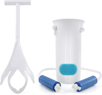 Sock Aid for Putting On Socks Kit,4.0 Inch Sock Helper for Seniors