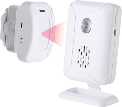 Caregive Pager Bed Alarm and Fall Prevention for Elderly Dementia Patients,Wirelesss Motion Sensor Alert for Home