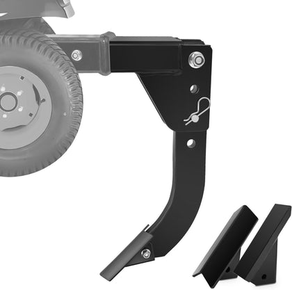 3 Point Trencher Ripper Attachment fit 2" Receivers, Hitch Mounted Ripper for Tractor Lawn Mower ATV UTV, Adjustable