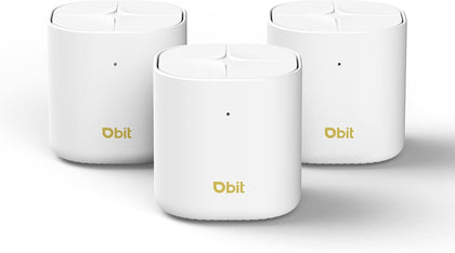 AX1800 WiFi 6 Whole Home Mesh Wi-Fi System, Dual-Band Coverage up to 6,500 sq. ft. and 150 Devices, Replaces Wireless