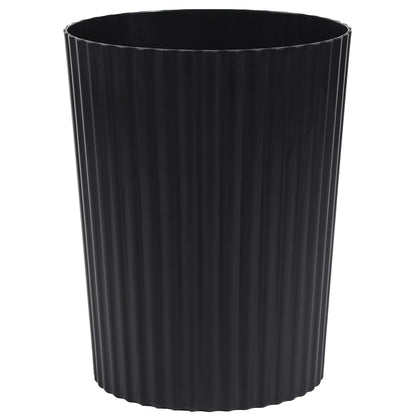 Small Trash Can Plastic Wastebasket Round Garbage Container Bin for Bathroom, Kitchen, Bedroom, Home Office, College