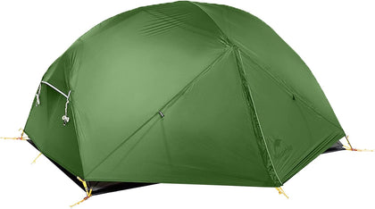 Mongar 2-Person 3-Season Backpacking Tent Lightweight Waterproof Double Layer Easy Setup Camping Hiking Tent with