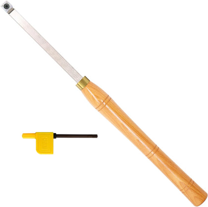 Wood Turning Tools Rougher Carbide Tipped Lathe Chisel Tool Bar 19.68 Inches With 14mm Straigt Edge Square Carbide