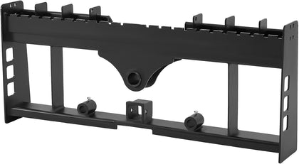 Skid Steer Pallet Frame, 4000 lbs Rated Load Capacity, 45-inch Pallet Fork Frame Attachments with 2-inch Hitch