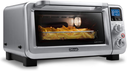 Digital Air Fry Convection Toaster Oven 14L Stainless Steel, Air Fry Oven, 9-in-1, Grills, Broils, Bakes, Roasts