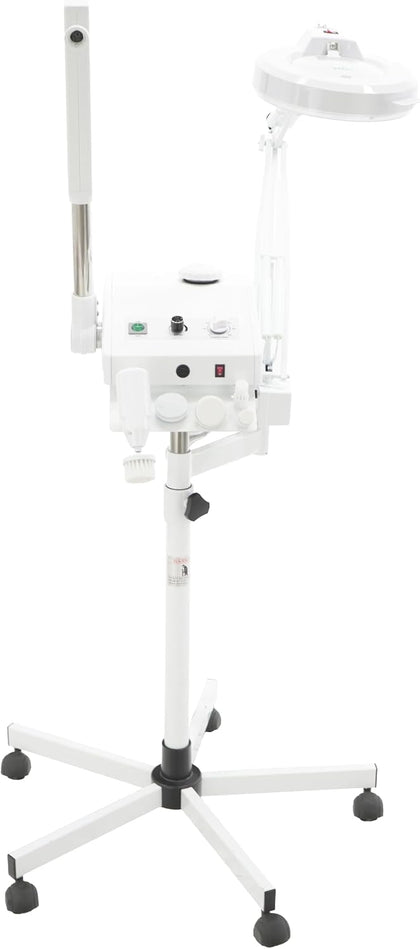 Ozone Steamer, 5 Diopter Magnifying Lamp and Electronic Brush
