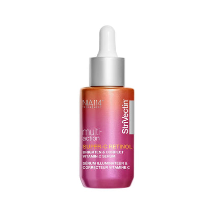 StriVectin Super-C Retinol Brighten & Correct Vitamin C Serum, Antioxidant Face Serum for Uneven Tone, Fine Lines