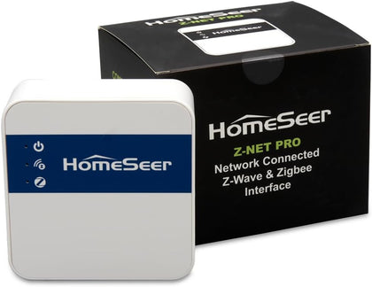 Network-Connected Z-Wave & Zigbee Interface (Z-NET PRO), Ethernet & WiFi, 800 Series Long Range Z-Wave, Zigbee 3.0