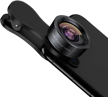 Fisheye Lens, 198° Fish Eye Phone Camera Lens Kit for iPhone | Fish Bowl Camera Lens, Phone Lens Accessories, Lens