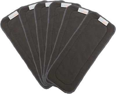 BABY Reusable 5 Layers 6 Pack Inserts for Baby Cloth Diaper and Cloth Diapers Covers 6ZTN