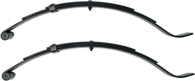 Pair of 24.25" 3-Leaf Radius End Trailer Spring 1-3/4" Wide for 1,500 Capacity Rated Trailer Axles (Single Axle - 750