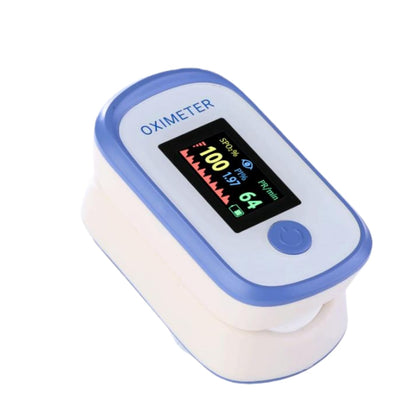 Pulse Oximeter with Respiration and OLED Display, Oximetro Fingertip Oxygen Monitor for Accurate SpO₂ and Respiration