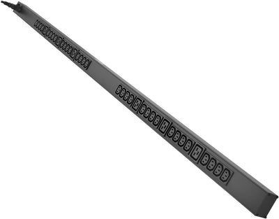 Eaton Tripp Lite PDUV20HVL6-72 3.8kW Basic PDU 20A 208/240V Single-Phase L6-20P Input 32 C13 & 6 C19 0U Vertical Rack 10 ft Cord Plug-Lock ACE 3 Year Warranty Included