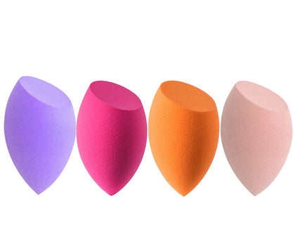Makeup Sponges set for Dry & Wet Use - Foundation Blending Sponge for Concealer Blush Powder, Multi-color Blender