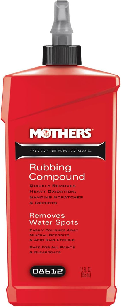 08612 Professional Rubbing Compound - 12 oz.