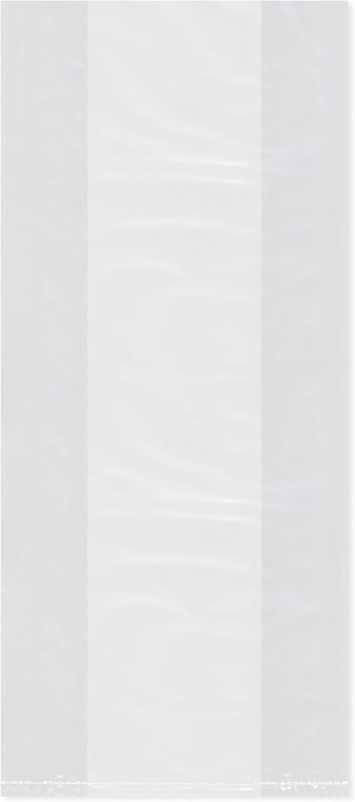 8 x 4 x 18 inch, 2 Mil Gusseted Bags (Pack of 100)