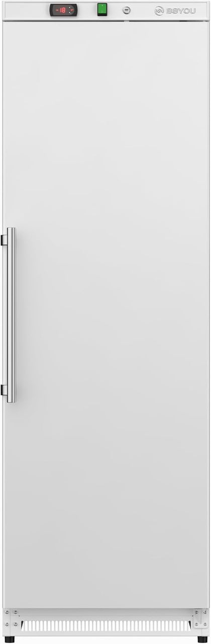 Commercial Freezer Upright,10.7 Cu. ft.Reach-in Freezer in White Single Door