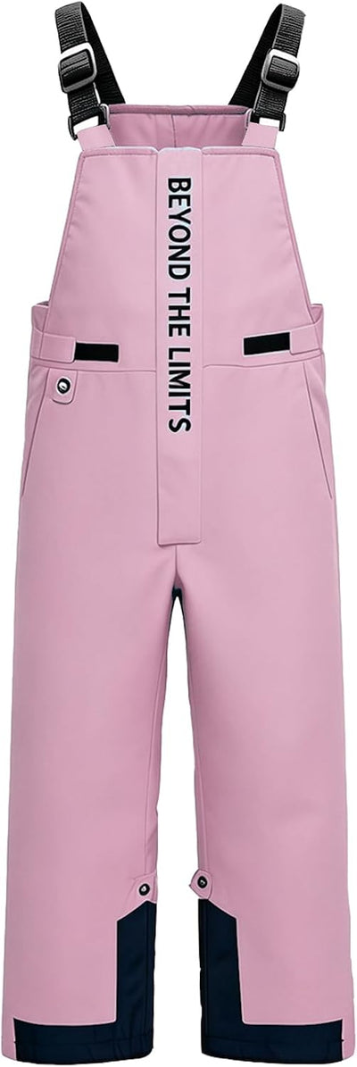 Kids' Insulated Waterproof Snow Pants Windproof Warm Ski Bib Overalls for Boys and Girls | Windproof, Warm, Ski Bib