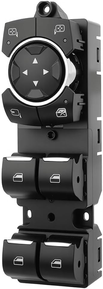 cciyu Driver Side Master Power Window Switch 2016 for Lincoln MKX Black