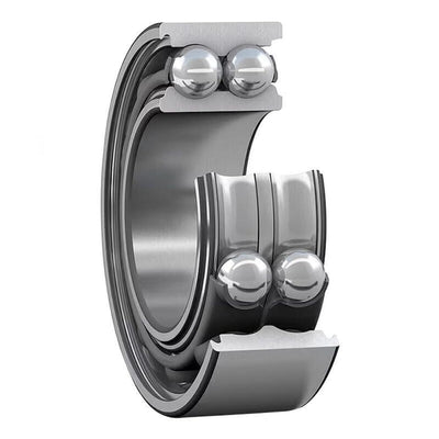 Double-Row Angular Contact Ball Bearing, Contact Seals on Both Sides (