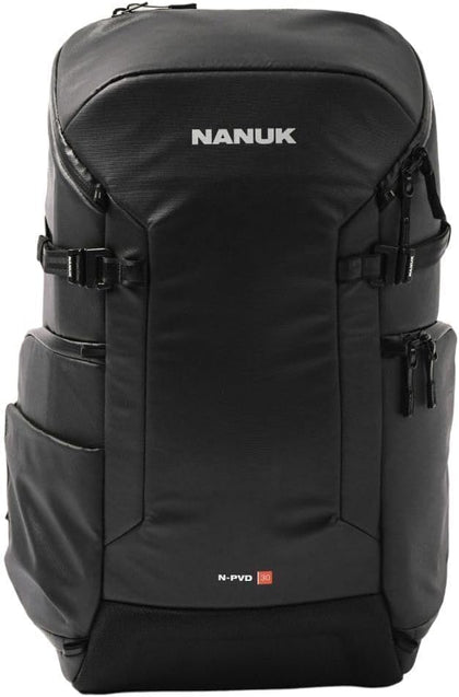 N-PVD 30L Camera Backpack – Water-Repellent with Rain Cover, Fits 2 Cameras, Drone, Tripod & 16" Laptop Compartment