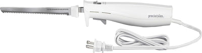 Easy Slice Electric Knife With Serrated Stainless Steel Blade