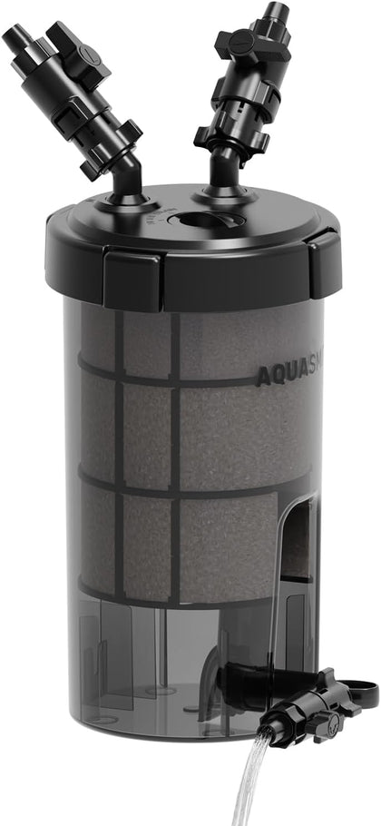 Non-Powered Prefilter Canister Filters for Aquarium,Self-Cleaning Aquarium Filter,Forms Synergistic Filtration System