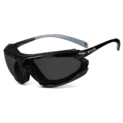 Optic Max - Anti-fog Protective Eyewear for Men - Safety Glasses with 3 Lens Options - Clear, Amber or Gray