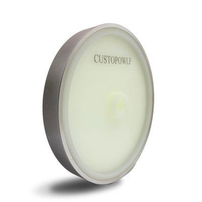 CUSTOPOWLF-10-inch 200 grit CBN Grinding Wheel, Designed for Sharpening high-Speed Steel Tools, Lathe Tools, and Chisel Sets.Dimensions: 2" Wide x 12mm Bore (200-grit)