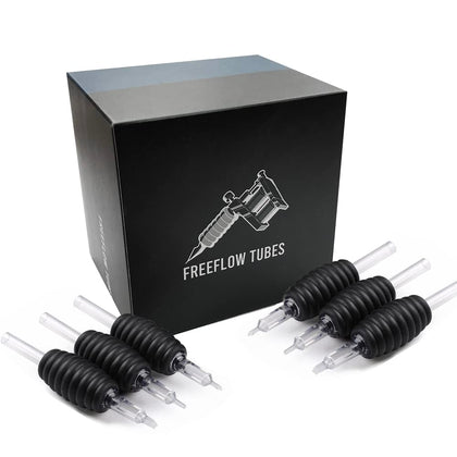 Freeflow Disposable Tattoo Tube with 1" Grip - 13 Round Tip 13RT