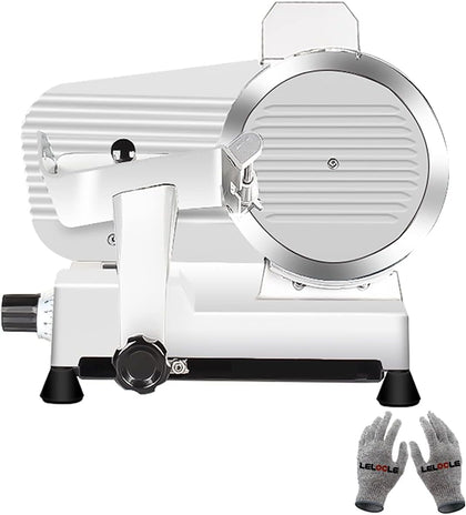 Commercial Meat Slicer 10 inch Electric Food Slicer Frozen Meat