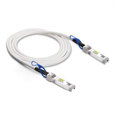 10Gtek White 25G SFP28 SFP+ DAC Cable for Cisco SFP-H25GB-CU0.3M, 0.3m/1ft