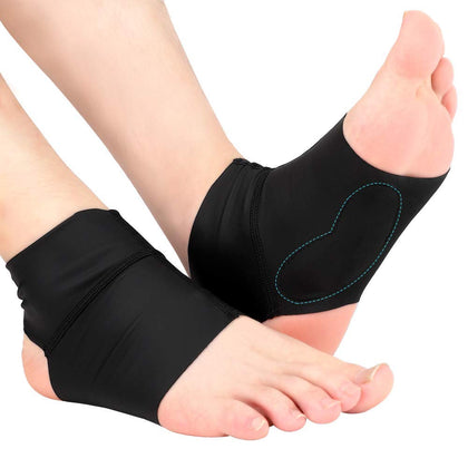 Plantar Fasciitis Arch Socks with Gel Pads, Arch Ankle Support Sleeves for Flat Feet, Compression Ankle Arch Brace