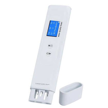 Water Quality Tester for Drinking Water, Portable 6-in-1 TDS Meter TOC, COD, EC, UV275, Temp&TDS, Digital Drinking