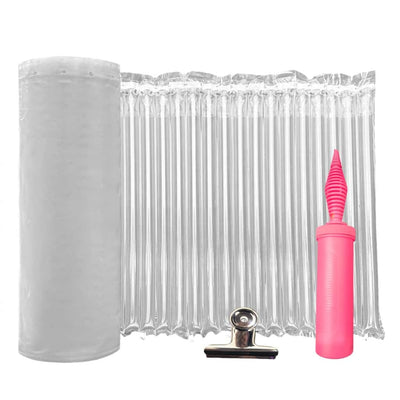 Large Bubble Air Column Wrap Roll - 13.8" x 164' Inflatable Cushion Air Pillow for Shipping