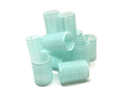 Set of 12-40mm (1-1/2”) Self Grip Hair Rollers Pro Salon Hairdressing Curlers Large For Long Hair