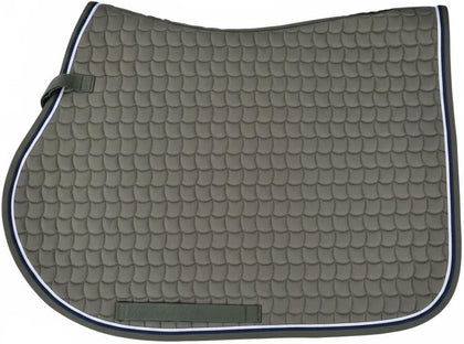Premium English Horse Saddle Pad, Quilted Square Design, Available in Pink, Mint Green and Red etc, All-Purpose with