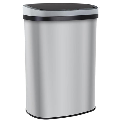 13 Gallon Trash Can Kitchen Garbage Can Stainless Steel Trash Can | 50L Smart Garbage Bin 13 Gallon Garbage Can with